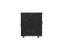 Lanberg FF01-6815-12B Armario Rack 15U Independiente con Puerta de Vidrio, Capacidad 800 kg, 19" Ancho 600mm Profundidad 800mm, Negro