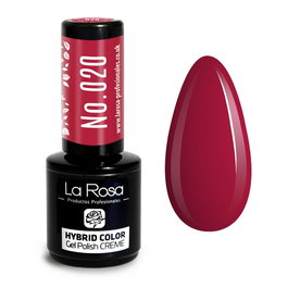 La Rosa Esmalte Semipermanente UV/LED Creme Nº 020 Frambuesa