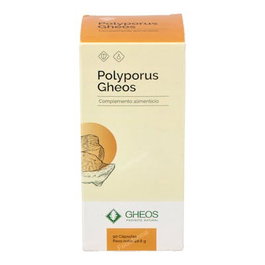 Gheos Polyporus 90Cap. Complemento alimenticio con Polyporus y Cola de caballo para defensas y drenaje