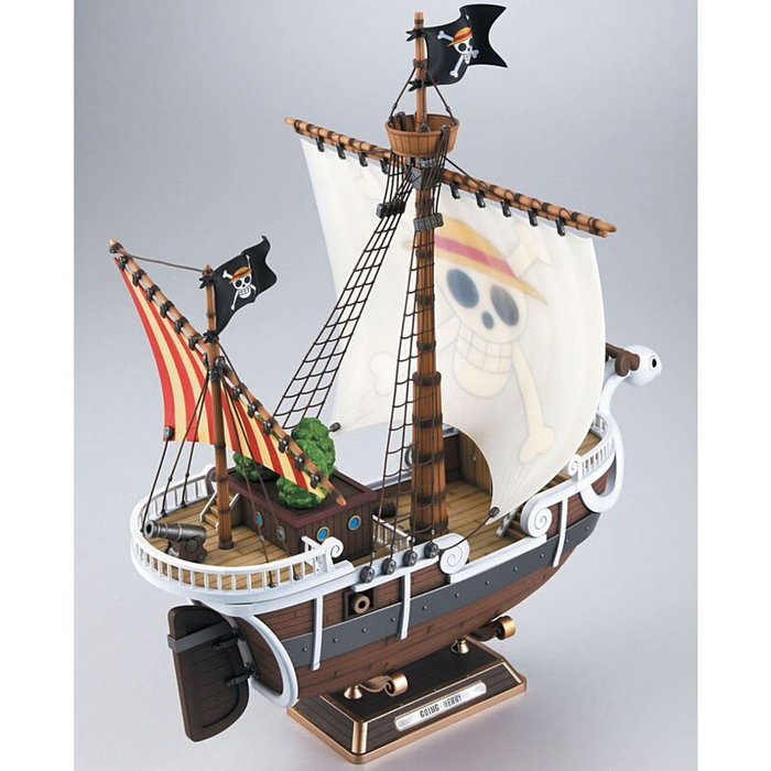 BANDAI HOBBY Figura Model Kit Going Merry One Piece 30cm Ensamblable sin Pegamento BANDAI HOBBY Figura Model Kit Going Merry One Piece 30cm Ensamblable sin Pegamento
