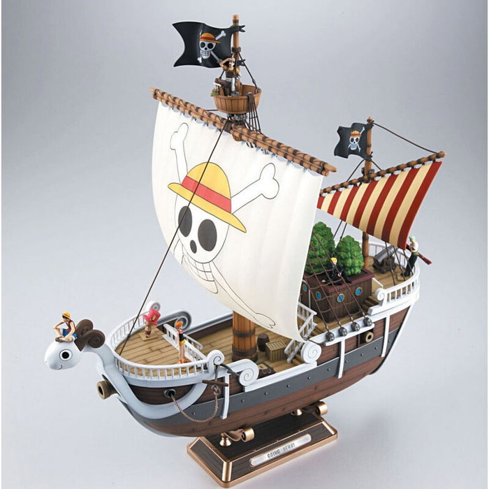 BANDAI HOBBY Figura Model Kit Going Merry One Piece 30cm Ensamblable sin Pegamento BANDAI HOBBY Figura Model Kit Going Merry One Piece 30cm Ensamblable sin Pegamento