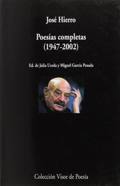 Visor Editorial, Poesías Completas (1947-2002), José Hierro - Visor Editorial