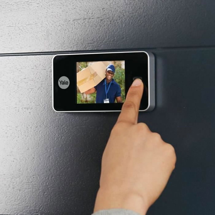 Yale Mirilla digital con Pantalla LCD 3.2 para puerta grosor 38-110 mm
