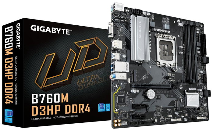 Gigabyte B760M D3HP DDR4 Micro ATX DDR4 LGA 1700 Gigabyte B760M D3HP DDR4 Micro ATX DDR4 LGA 1700