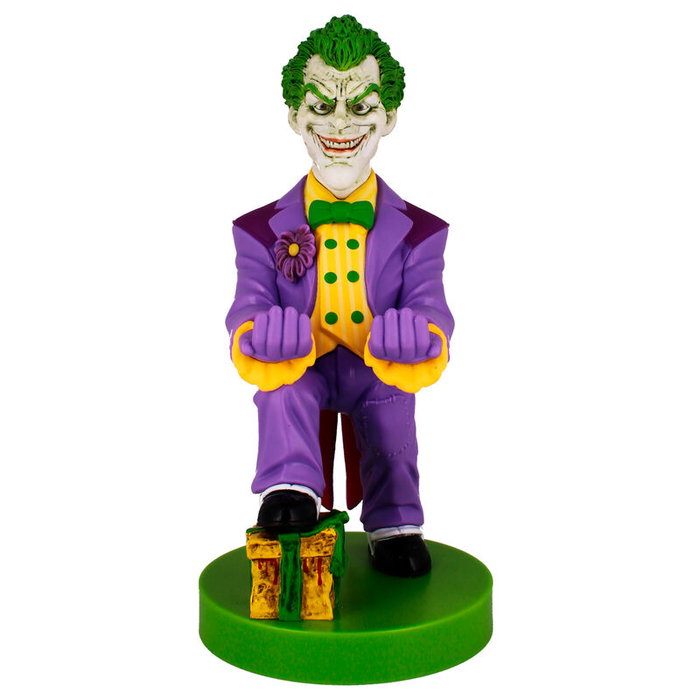 Cable Guy Soporte Sujeción Figura Joker DC Comics 20cm para Mandos y Smartphones Cable Guy Soporte Sujeción Figura Joker DC Comics 20cm para Mandos y Smartphones