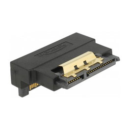 DeLOCK 63943 Adaptador SATA 22 pin con función de enclavamiento, angulado hacia abajo