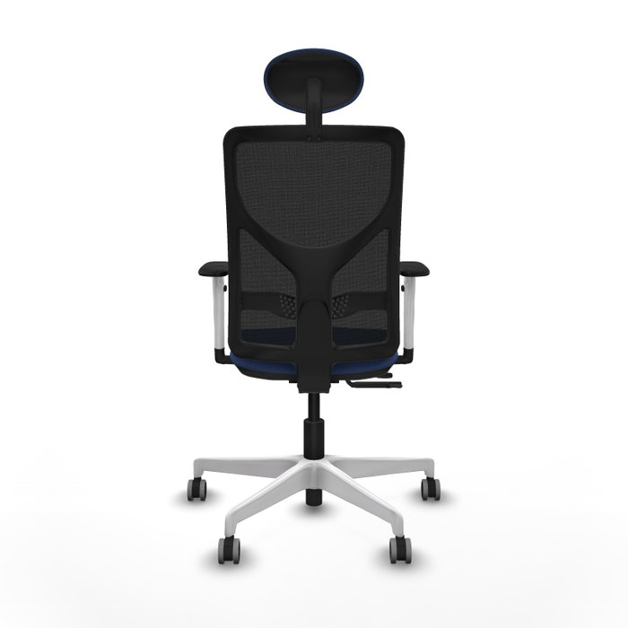 PIQUERAS Y CRESPO Silla de oficina Motilla con mecanismo Sincro/Traslack Azul marino y Negro PIQUERAS Y CRESPO Silla de oficina Motilla con mecanismo Sincro/Traslack Azul marino y Negro