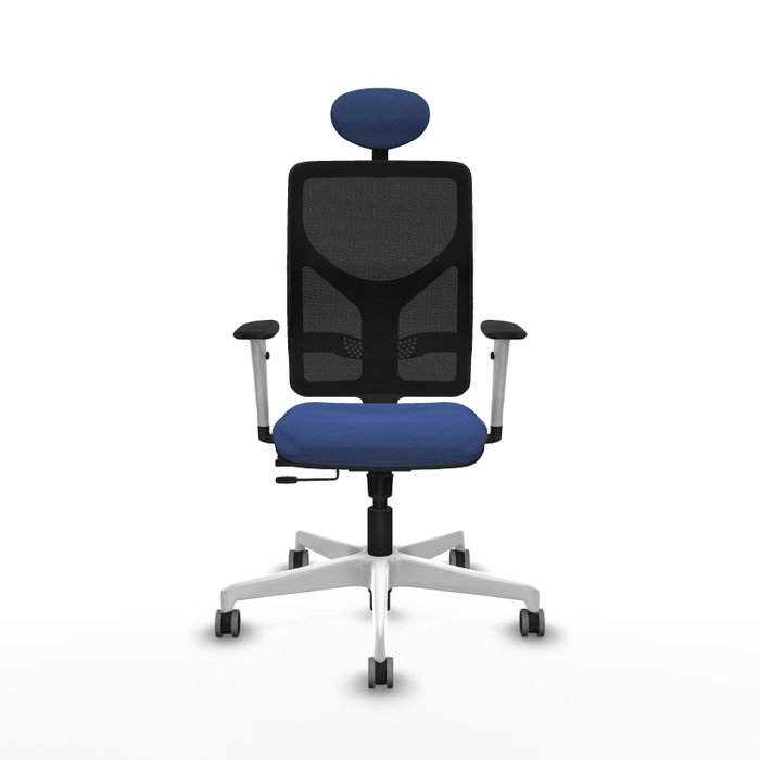 PIQUERAS Y CRESPO Silla de oficina Motilla con mecanismo Sincro/Traslack Azul marino y Negro PIQUERAS Y CRESPO Silla de oficina Motilla con mecanismo Sincro/Traslack Azul marino y Negro