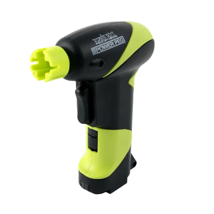 ERNIEBALL PowerPeg Manivela Eléctrica Para Encordar Guitarra y Bajo Hasta 70% Más Rápido