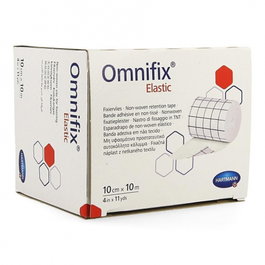 Omnifix Esparadrapo No Tejido de 10 cm de Ancho x 10 m de Largo por 1 Unidad, Vendas y Cintas para Primeros Auxilios y Atención Médica