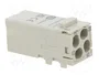 HARTING Módulo de conector macho Han-Modular® Domino Han E® de 4 pines