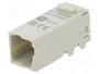 HARTING Módulo de conector macho Han-Modular® Domino Han E® de 4 pines
