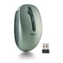 NGS Fog Dual Green Ratón Ergonómico Inalámbrico Silencioso