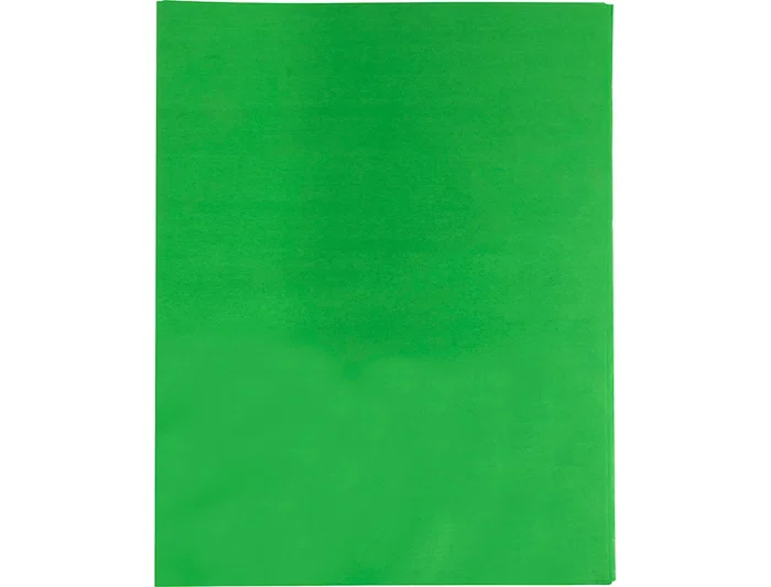 Liderpapel Papel Seda Verde 52x76 cm 18 gr Paquete 25 Hojas