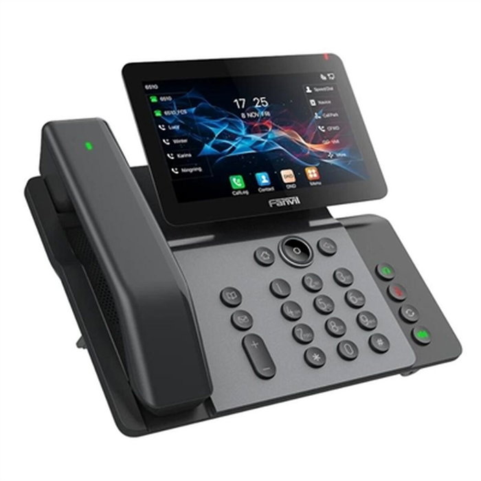 Fanvil V66 Pro Teléfono IP con Pantalla Táctil de 7 Pulgadas, Bluetooth y Wi-Fi