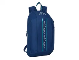 Safta Mochila safta mini con cremallera vertical kappa marino
