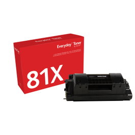 Xerox Everyday Toner Negro CF281X 006R03649, compatible con HP 81X, 25000 páginas, alto rendimiento