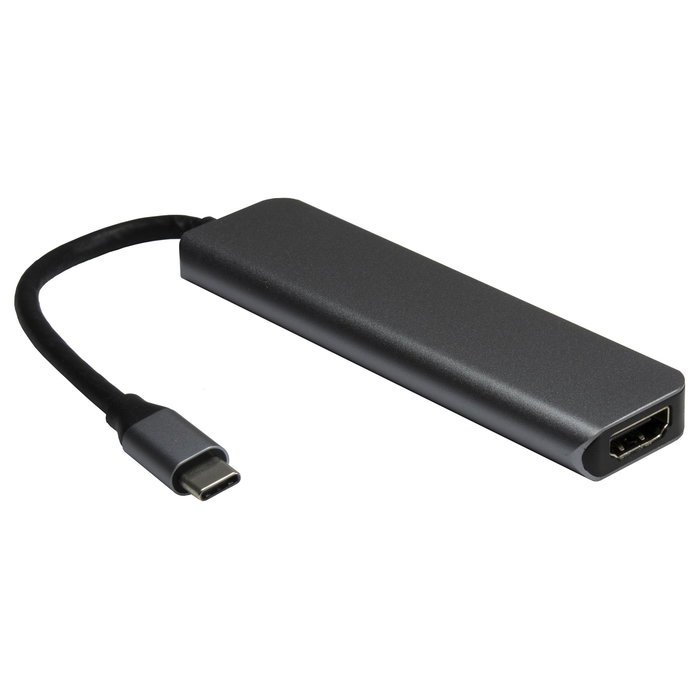 Inter-Tech AC Argus H-469-01 Adaptador 5 en 1 USB Type-C Inter-Tech AC Argus H-469-01 Adaptador 5 en 1 USB Type-C