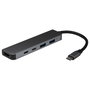 Inter-Tech AC Argus H-469-01 Adaptador USB Type-C 5 en 1