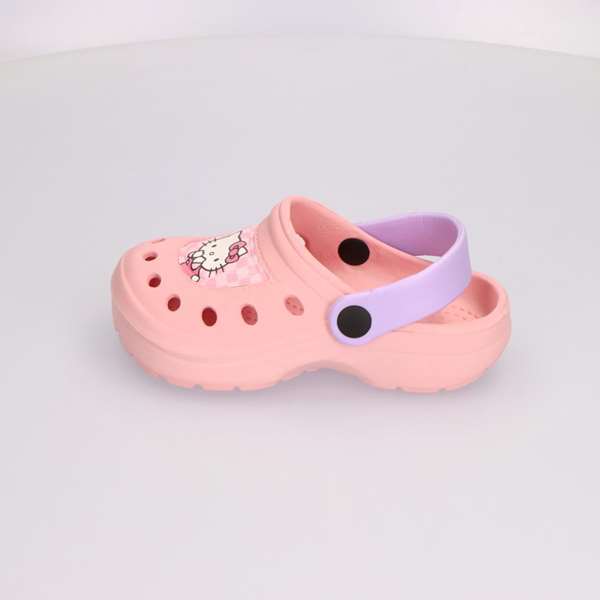 Hello Kitty Zuecos Eva Talla 24/25 Modelos Surtidos Color Púrpura