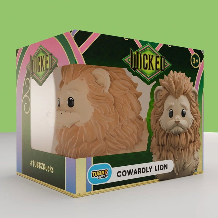 Wicked Tubbz Figura PVC Cowardly Lion Boxed Edition 10 cm