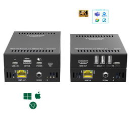 Vivolink VLUSBCEXT151 Extensor KVM USB-C 4K sobre HDBT3.0 para Salas de Reuniones