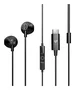 Energy Sistem EasyPods Auriculares In-Ear con Cable USB-C para Llamadas y Música, Controlador con Botones, Sonido HD, Micrófono, 1.2 m, Negro