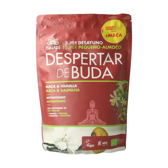 Iswari Despertar Buda Maca Vainilla 360grs - Mezcla para Batido o Papilla Iswari Despertar Buda Maca Vainilla 360grs - Mezcla para Batido o Papilla