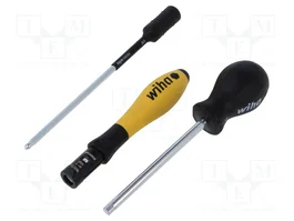 WIHA Mango de Destornillador Dinamométrico ESD TorqueVario®-S 4mm
