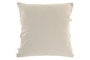 DKD Home Decor Cojín de Poliéster 45x45 con Aplicaciones Crudo