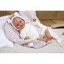Muñecas Arias Elegance 35 Cm Babyto Blanco con Manta