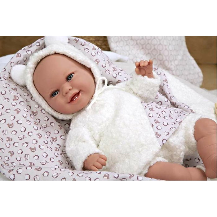 Muñecas Arias Elegance 35 Cm Babyto Blanco con Manta Muñecas Arias Elegance 35 Cm Babyto Blanco con Manta