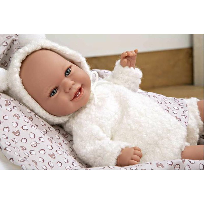 Muñecas Arias Elegance 35 Cm Babyto Blanco con Manta Muñecas Arias Elegance 35 Cm Babyto Blanco con Manta