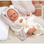 Muñecas Arias Elegance 35 Cm Babyto Blanco con Manta