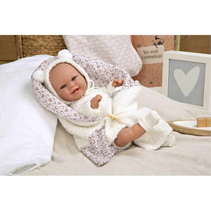 Muñecas Arias Elegance 35 Cm Babyto Blanco con Manta Muñecas Arias Elegance 35 Cm Babyto Blanco con Manta