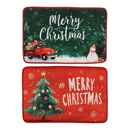 Lumineo Felpudo Navideño con Luz LED Fija 60 x 40 cm