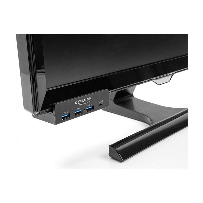 DeLOCK 64284 Hub USB de 4 Puertos (3 x USB Type-A y 1 x USB Type-C) DeLOCK 64284 Hub USB de 4 Puertos (3 x USB Type-A y 1 x USB Type-C)