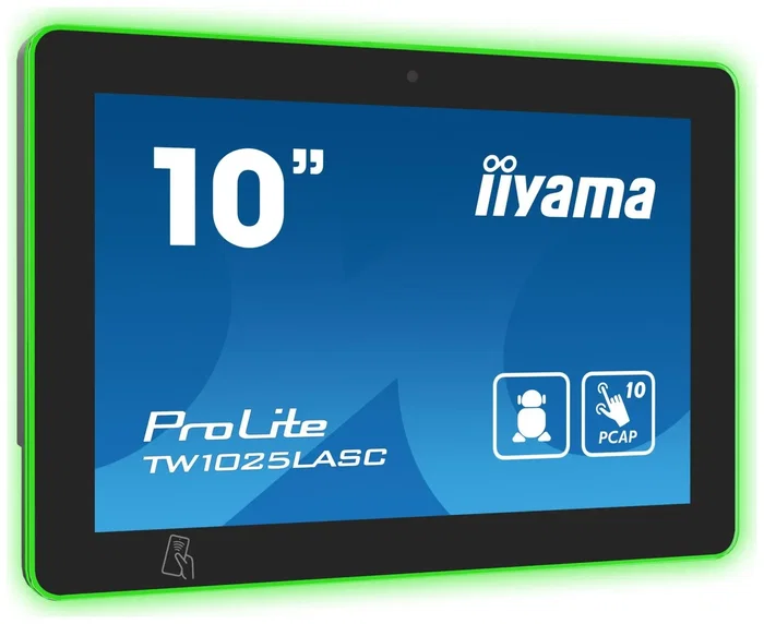 iiyama ProLite TW1025LASC-B3PNR Monitor Táctil 10.1 IPS WXGA Negro