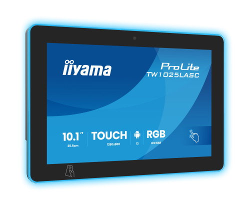 iiyama ProLite TW1025LASC-B3PNR Monitor Táctil 10.1 IPS WXGA Negro