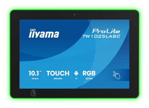 iiyama ProLite TW1025LASC-B3PNR Monitor Táctil 10.1 IPS WXGA Negro