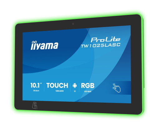 iiyama ProLite TW1025LASC-B3PNR Monitor Táctil 10.1 IPS WXGA Negro