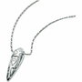 Morellato Collar de Acero Inoxidable con Colgante de Cuerno y Brillantino S0R06