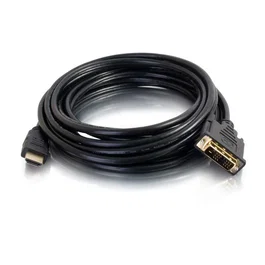 C2G Cable HDMI a DVI-D Macho/Macho 0.5m (50 cm) Negro - Adaptador 1080p, Velocidad 10.2 Gbit/s