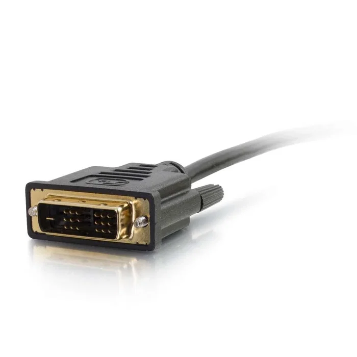 C2G Cable HDMI a DVI-D Macho/Macho 0.5m (50 cm) Negro - Adaptador 1080p, Velocidad 10.2 Gbit/s
