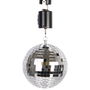 Party Time Bola Disco Espejos Con Proyector LED Giratoria 15 cm
