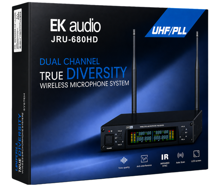 EK Sistema Inalámbrico duo CABEZA JRU680HD EK Sistema Inalámbrico duo CABEZA JRU680HD