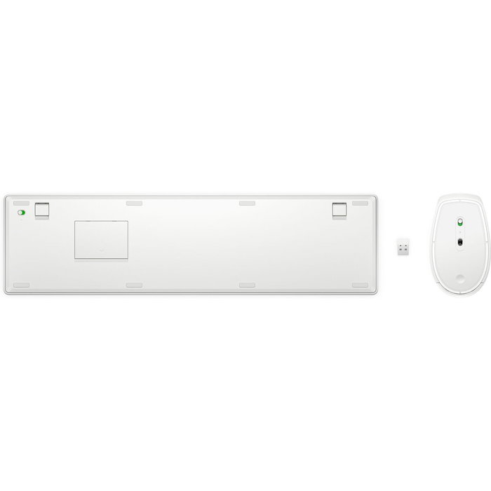 Teclado y Ratón HP 860P8AA#ABE Blanco