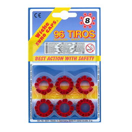 Gonher Fulminantes 12 Aros de 8 Tiros Blister Modelos Surtidos