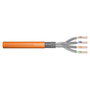 Digitus Cable de Instalación Cat7 S/FTP tw.Pair 500m Naranja AWG23/1