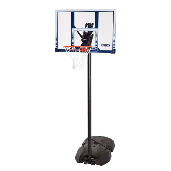 Lifetime Canasta de Baloncesto Portátil Ajustable con Tablero de Policarbonato, Altura 244-305 cm
